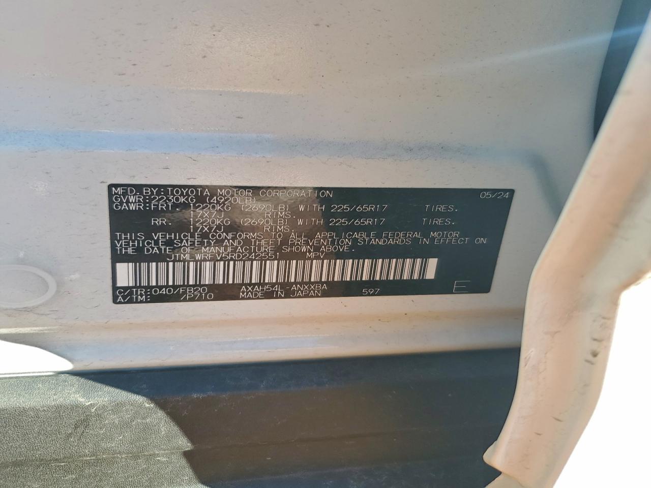 2024 TOYOTA RAV4