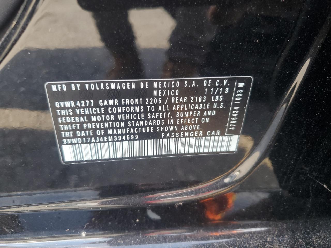 2014 VOLKSWAGEN JETTA