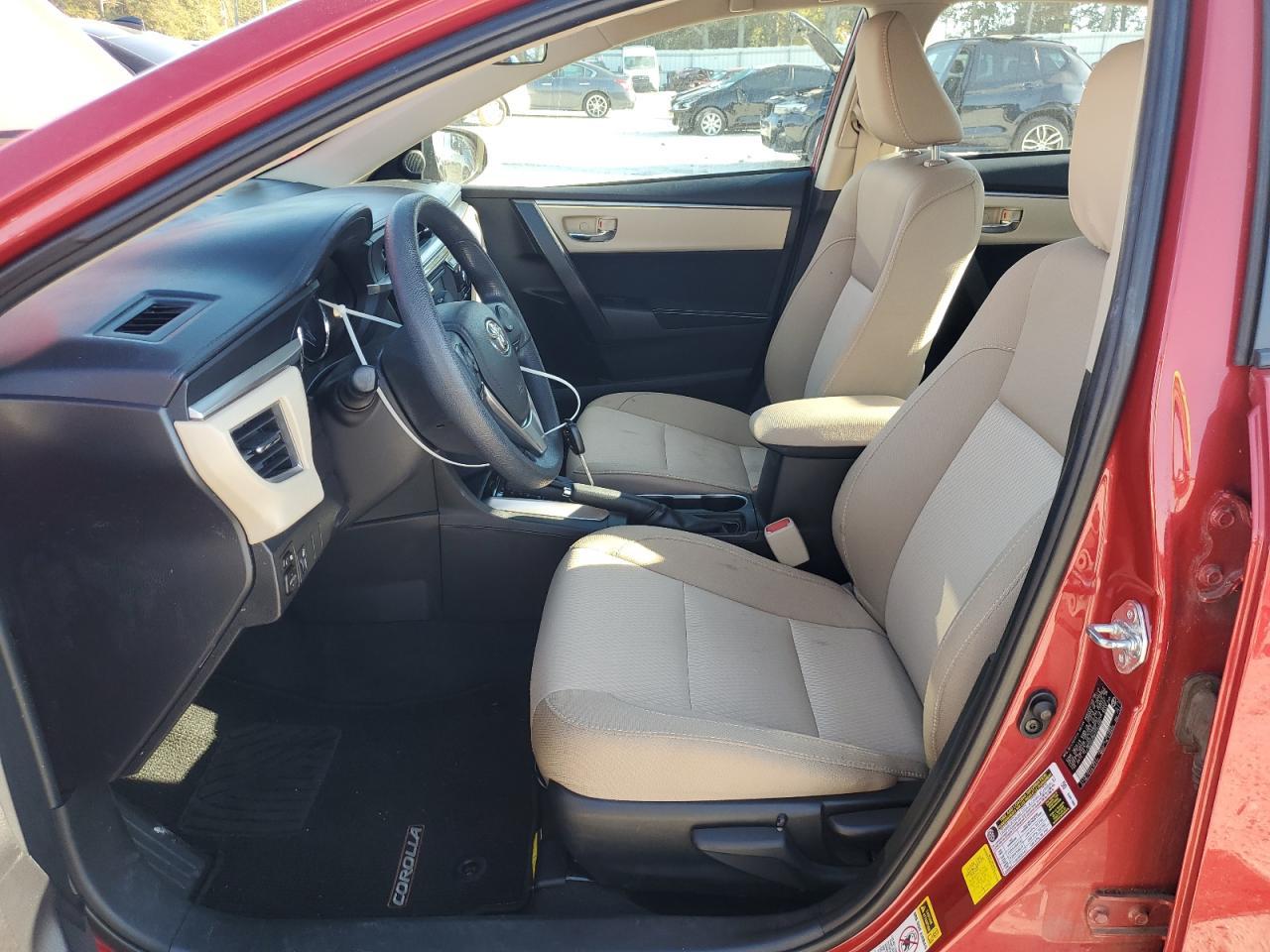 2015 TOYOTA COROLLA