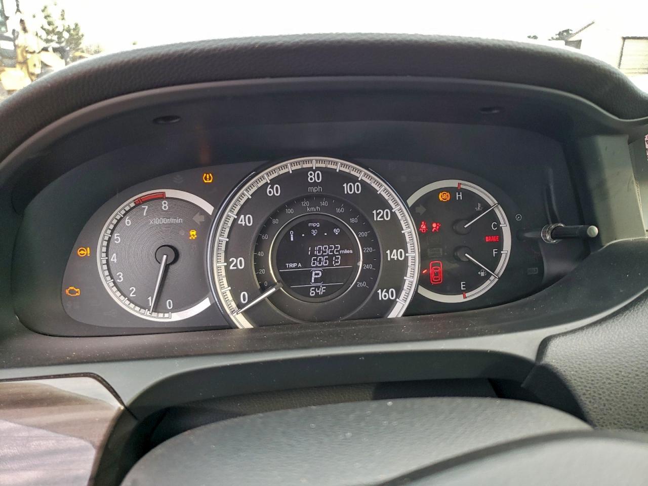 2016 HONDA ACCORD