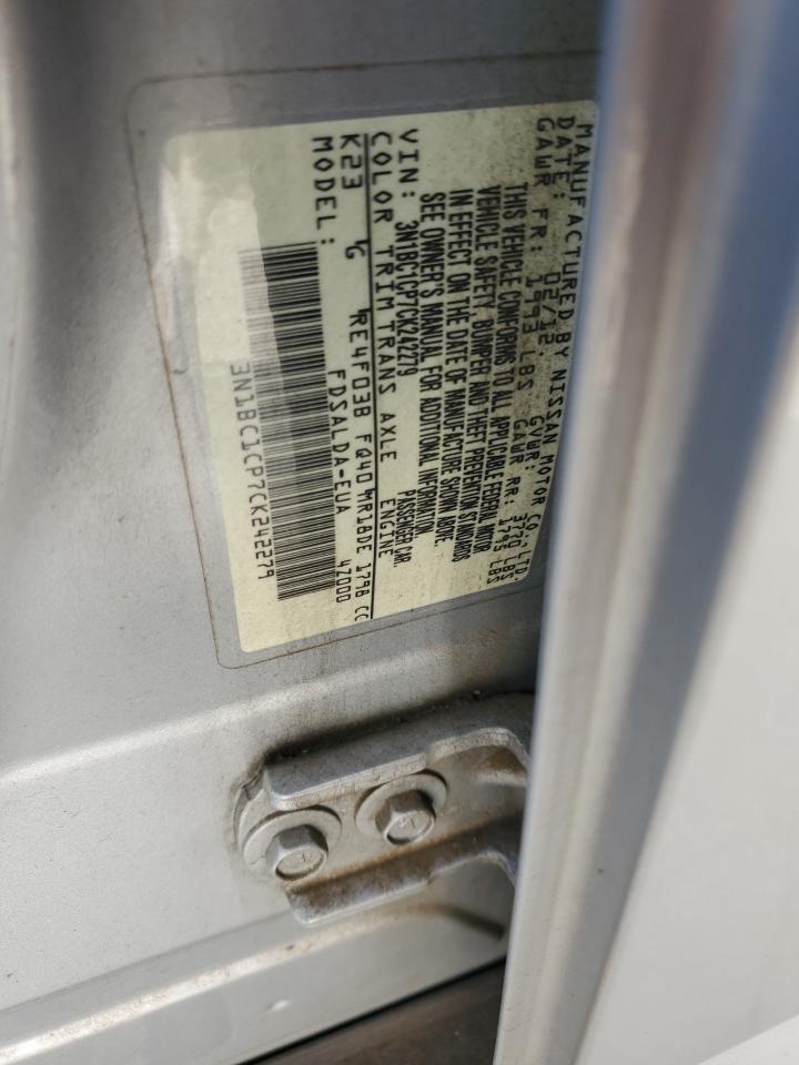 2012 NISSAN VERSA
