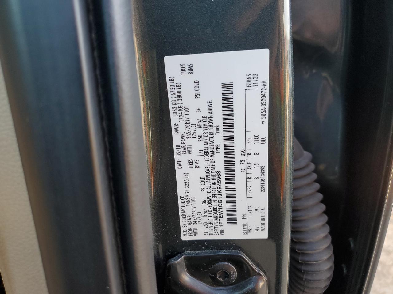 2018 FORD F-150