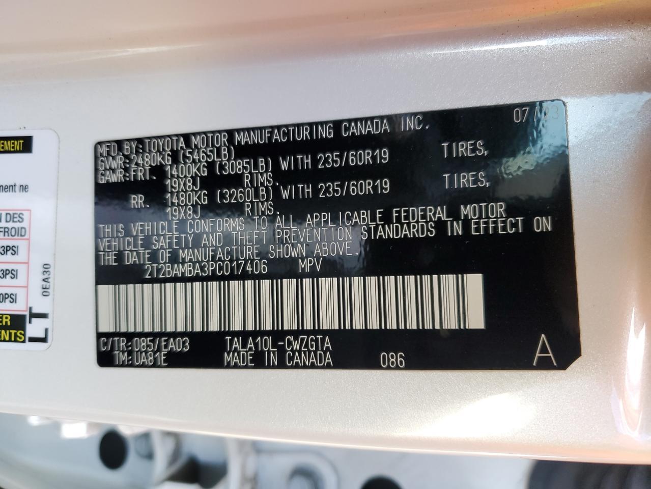 2023 LEXUS RX 350