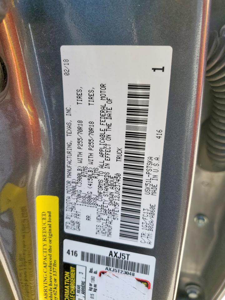 2018 TOYOTA TUNDRA