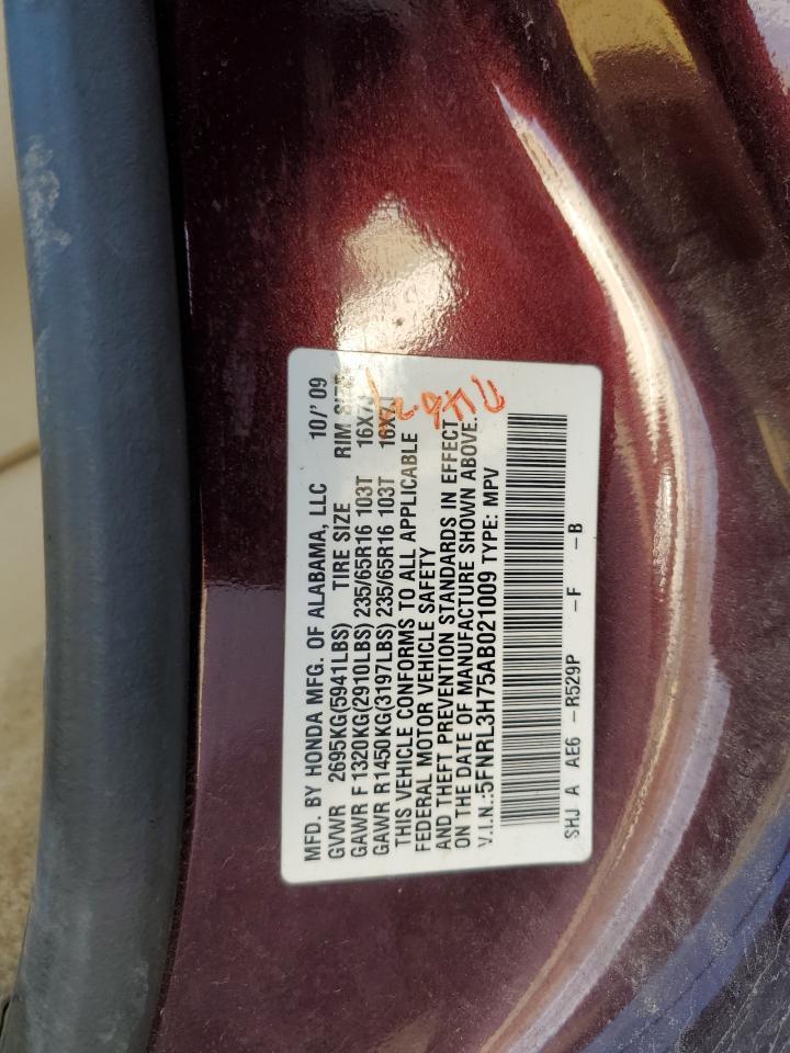 2010 HONDA ODYSSEY