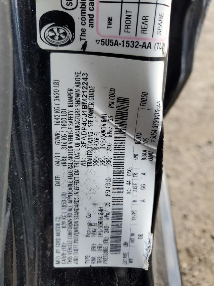 2011 FORD Fiesta