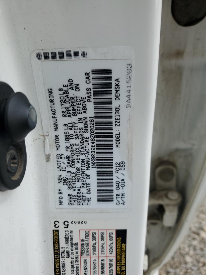 2008 TOYOTA COROLLA