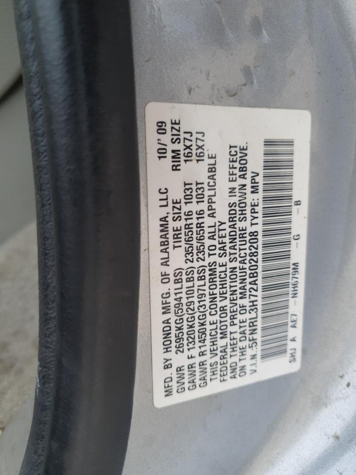 2010 HONDA ODYSSEY