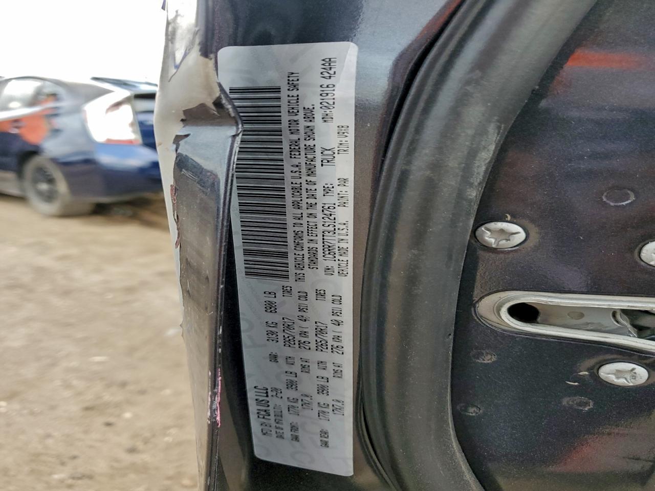 2020 RAM 1500