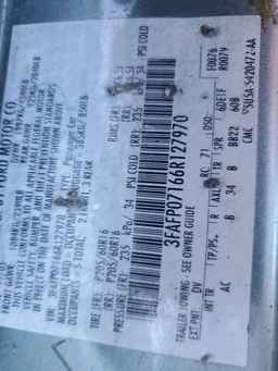 2006 FORD FUSION