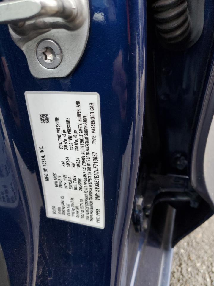 2020 TESLA MODEL 3