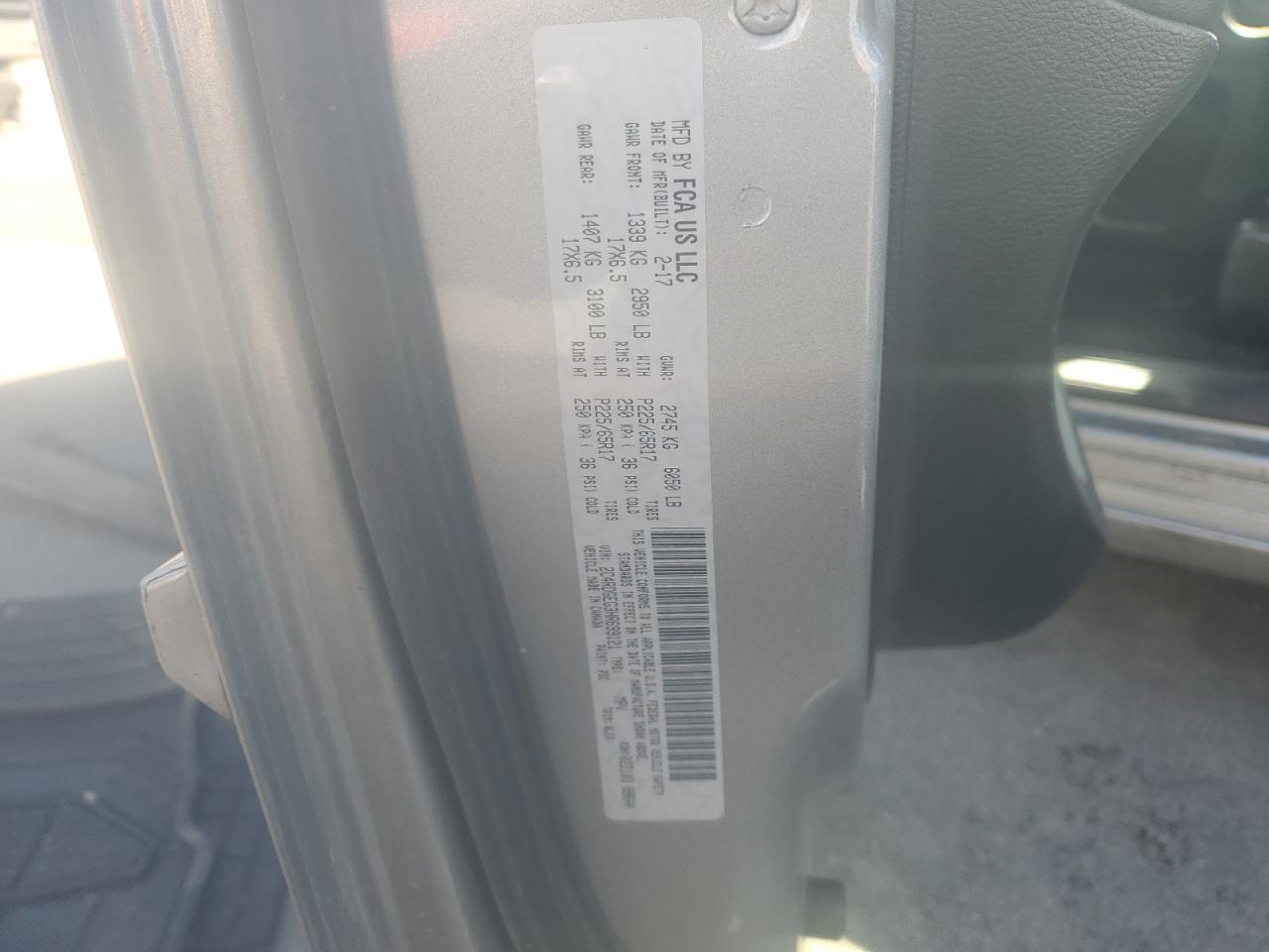 2017 DODGE GRAND CARAVAN
