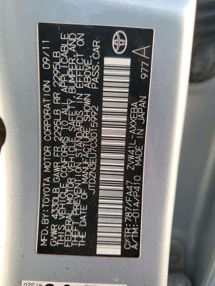 2012 TOYOTA PRIUS V