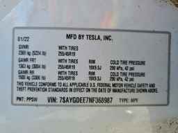 2022 TESLA MODEL Y