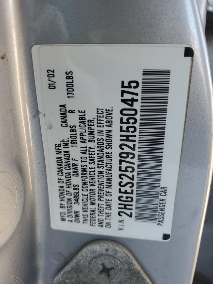 2002 HONDA CIVIC