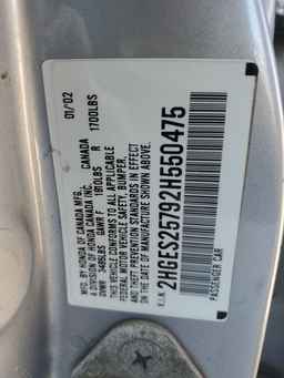 2002 HONDA CIVIC