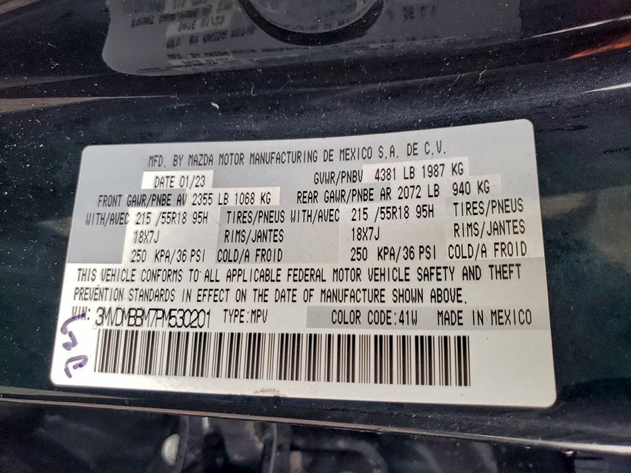 2023 MAZDA CX-30