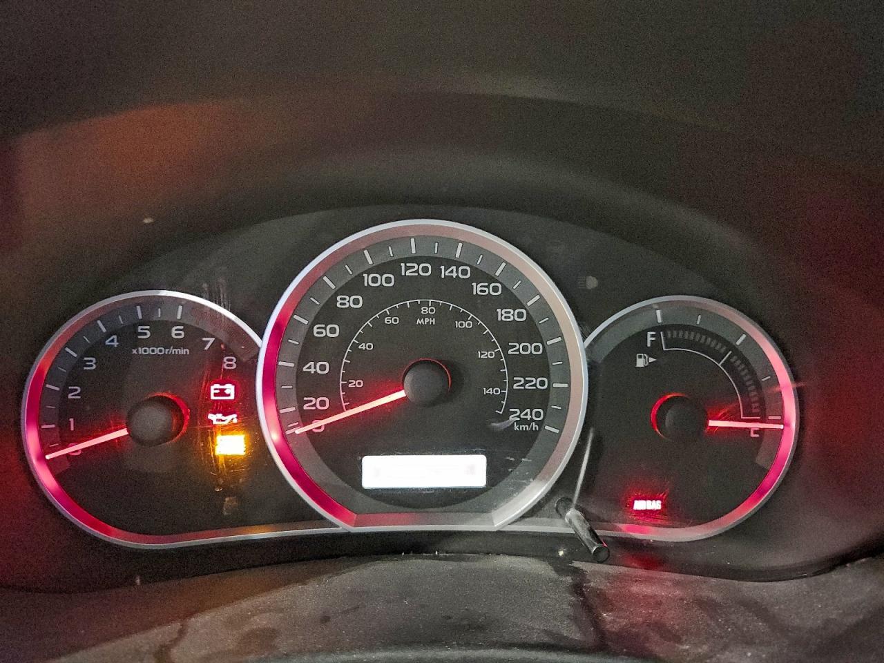 2009 SUBARU IMPREZA