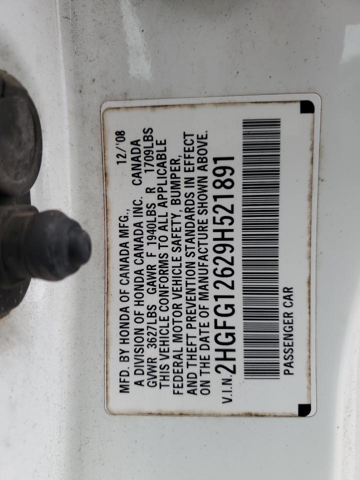 2009 HONDA CIVIC