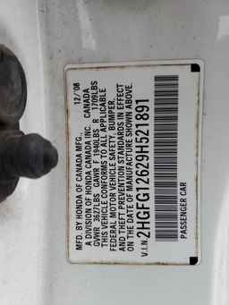 2009 HONDA CIVIC
