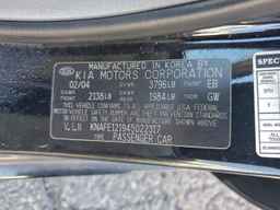 2004 KIA Spectra