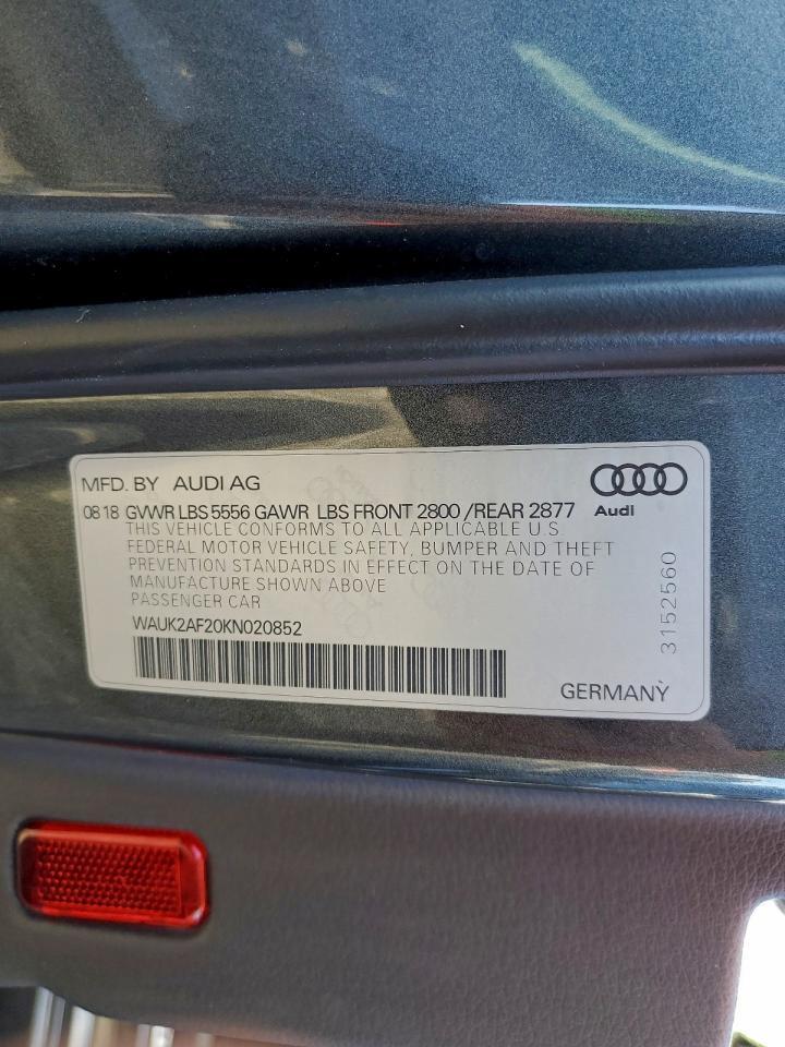 2019 AUDI A6