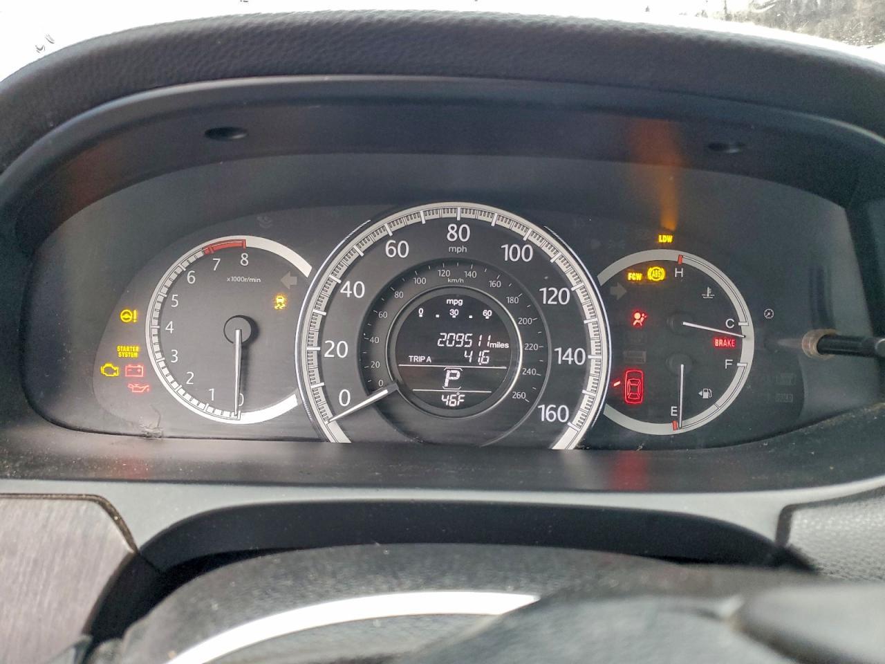 2014 HONDA ACCORD