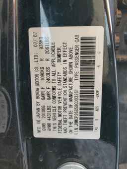 2008 HONDA ACCORD
