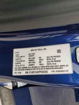 2023 TESLA MODEL 3