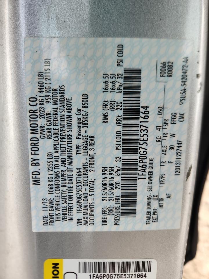 2014 FORD FUSION