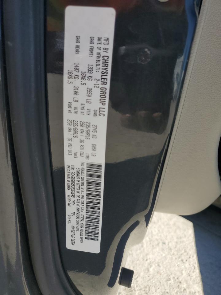 2012 DODGE GRAND CARAVAN
