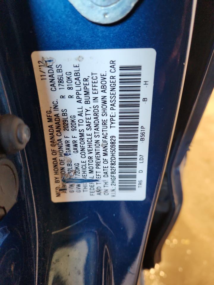 2013 HONDA CIVIC