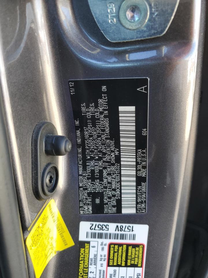 2013 TOYOTA SIENNA