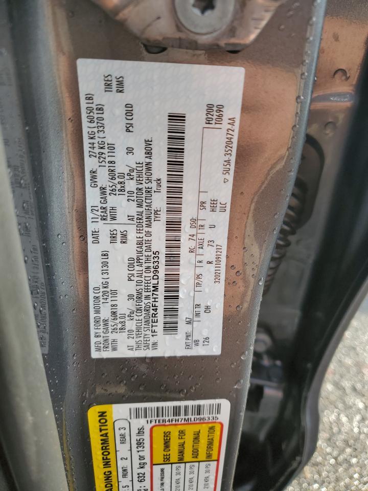 2021 FORD RANGER