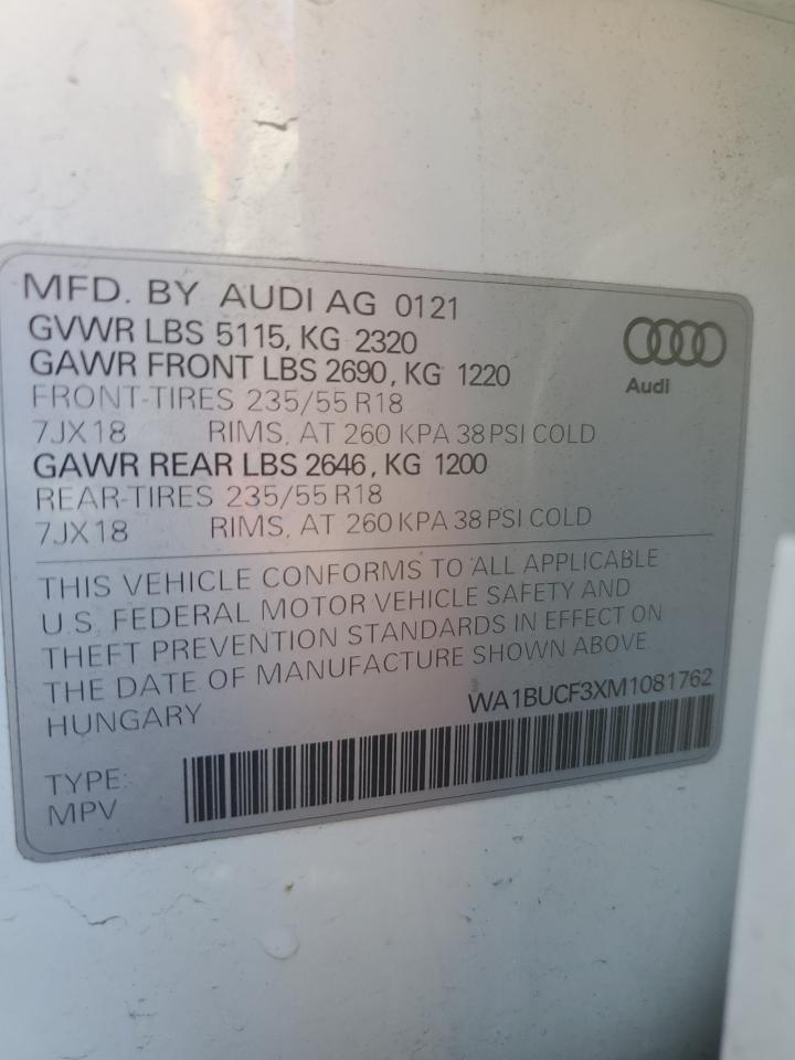 2021 AUDI Q3