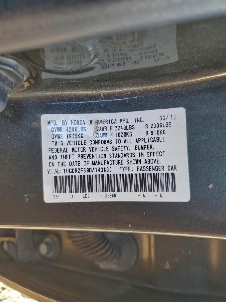 2013 HONDA ACCORD