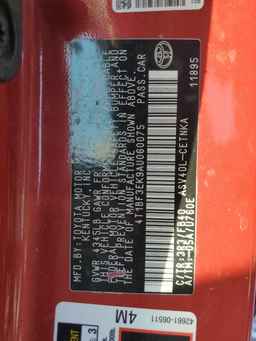 2010 TOYOTA CAMRY