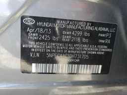 2013 HYUNDAI SONATA
