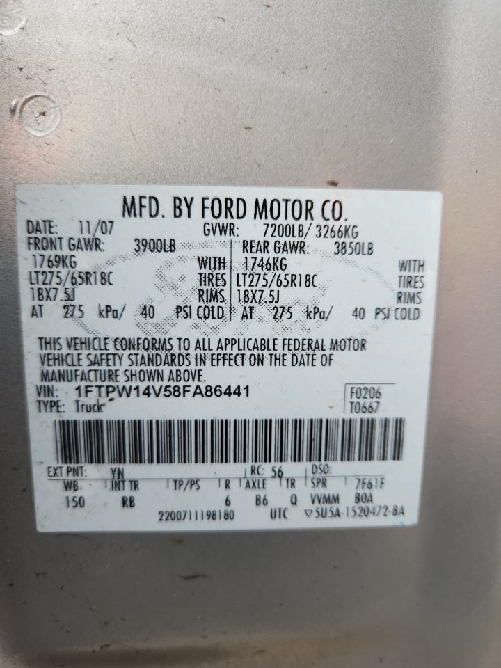 2008 FORD F-150