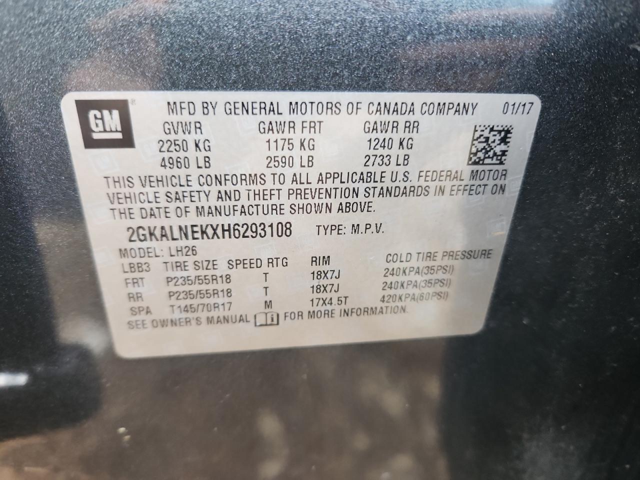 2017 GMC Terrain
