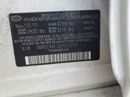 2012 HYUNDAI SONATA