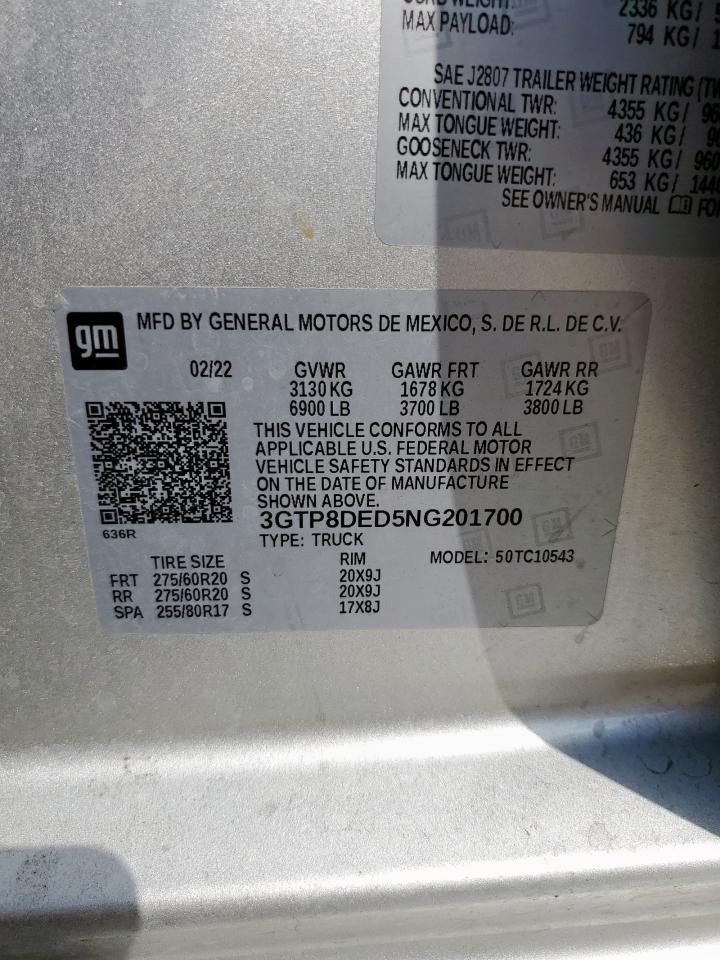 2022 GMC Sierra