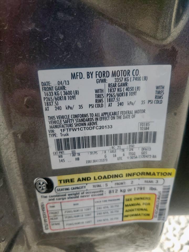 2013 FORD F-150