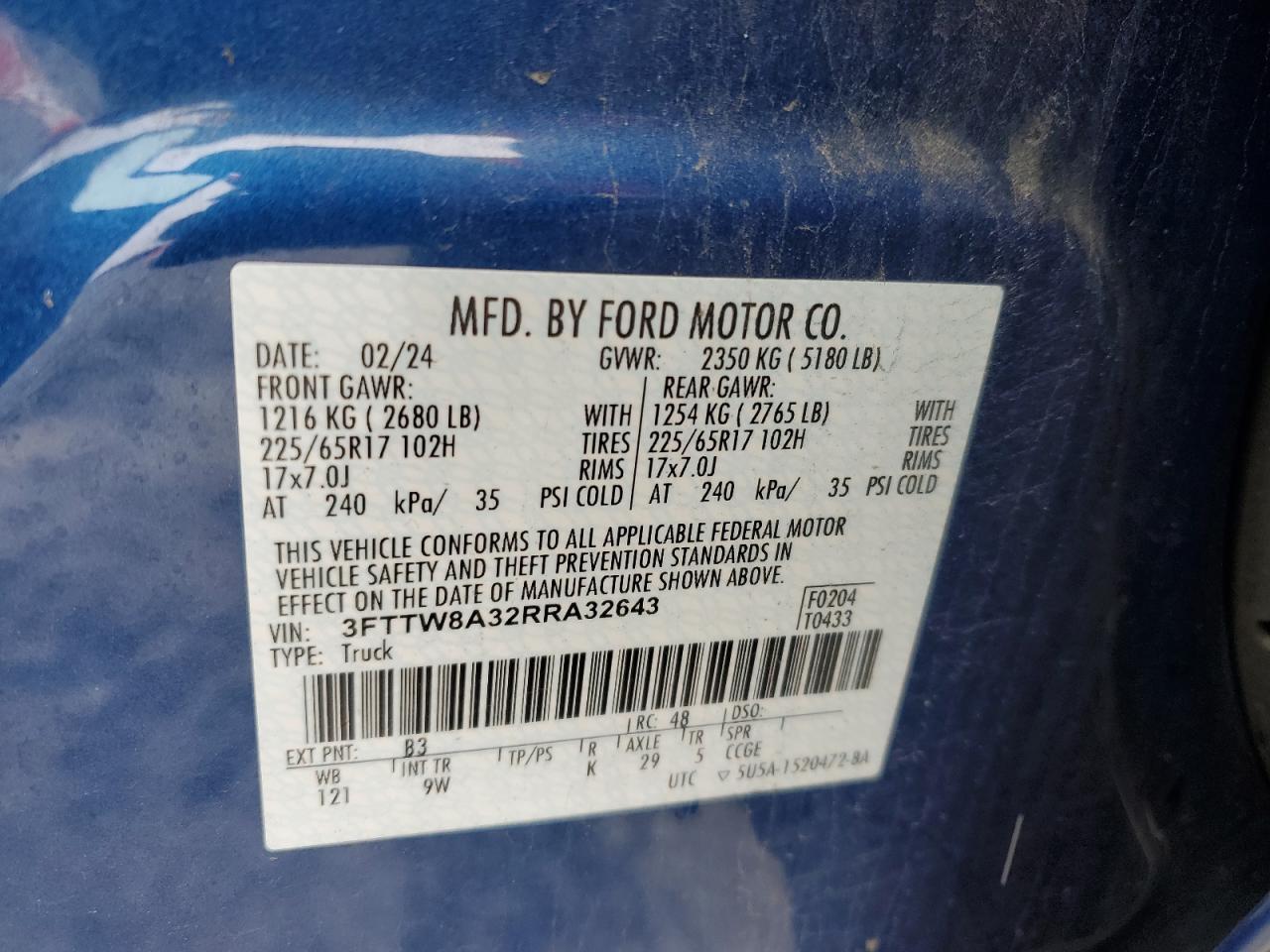 2024 FORD Maverick