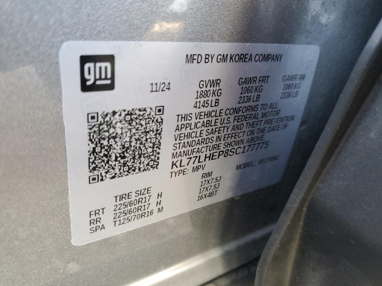 2025 CHEVROLET TRAX