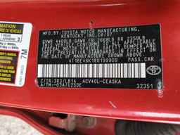 2008 TOYOTA CAMRY