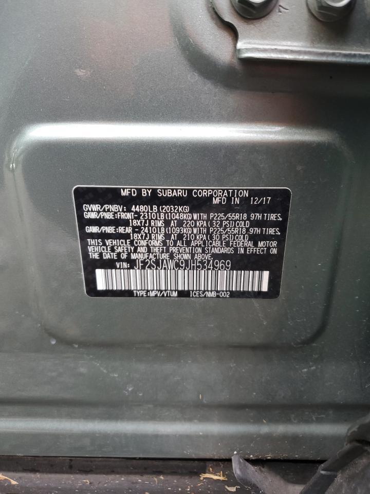 2018 SUBARU FORESTER