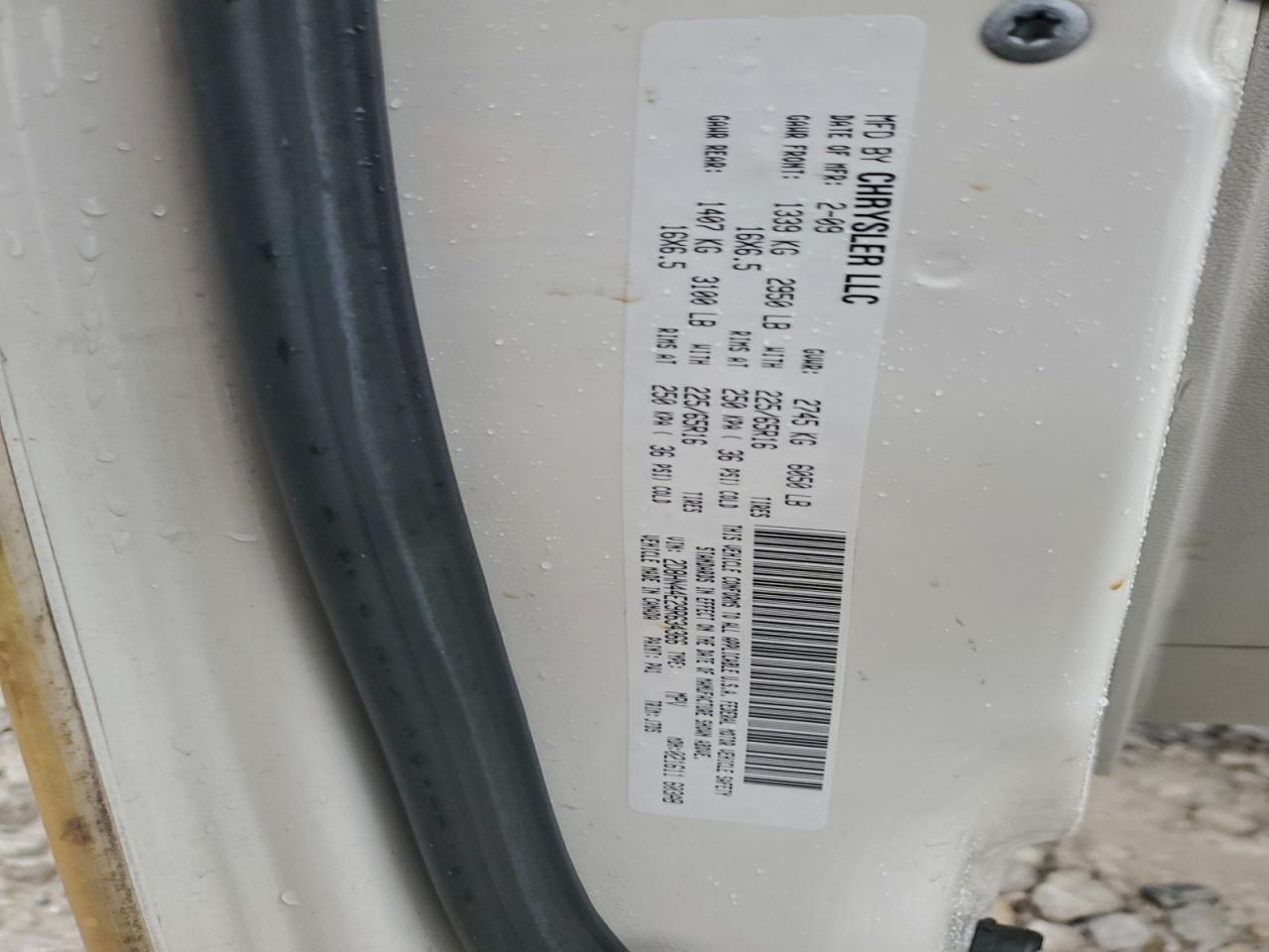 2009 DODGE GRAND CARAVAN