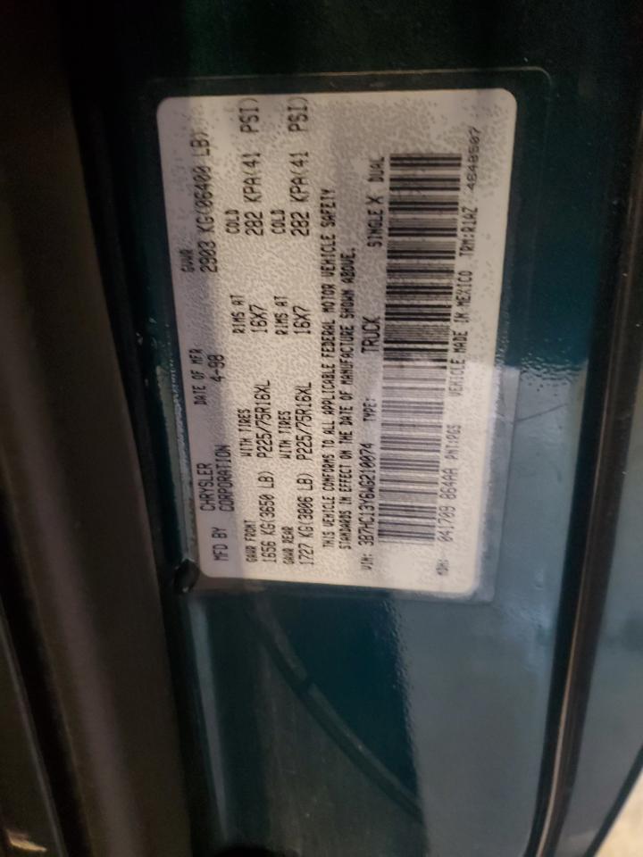 1998 DODGE RAM 1500
