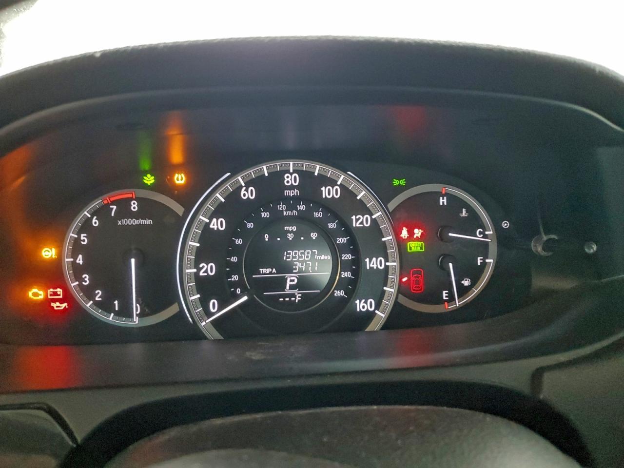 2016 HONDA ACCORD